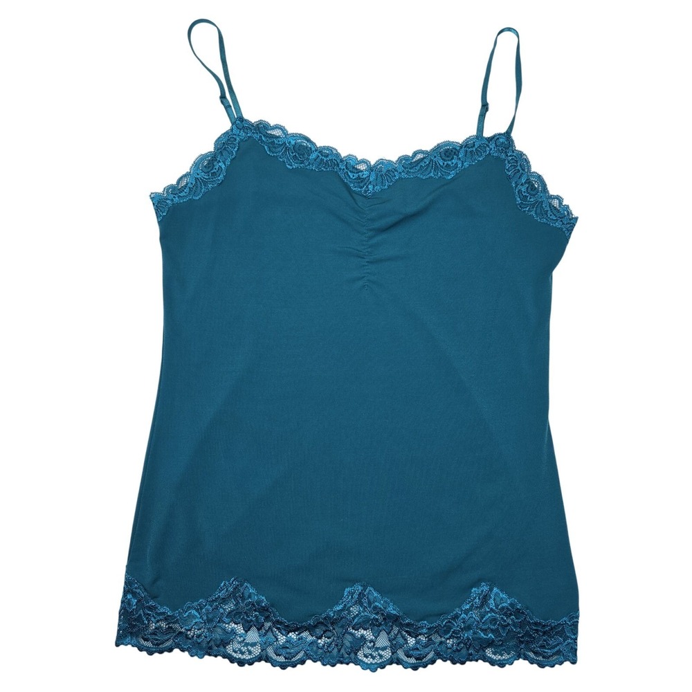 The Limited MEDIUM Y2K Style Lace Trim Romantic Delicate Coquette‎ Camisole